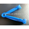 Disposable plastic umbilical cord clamp